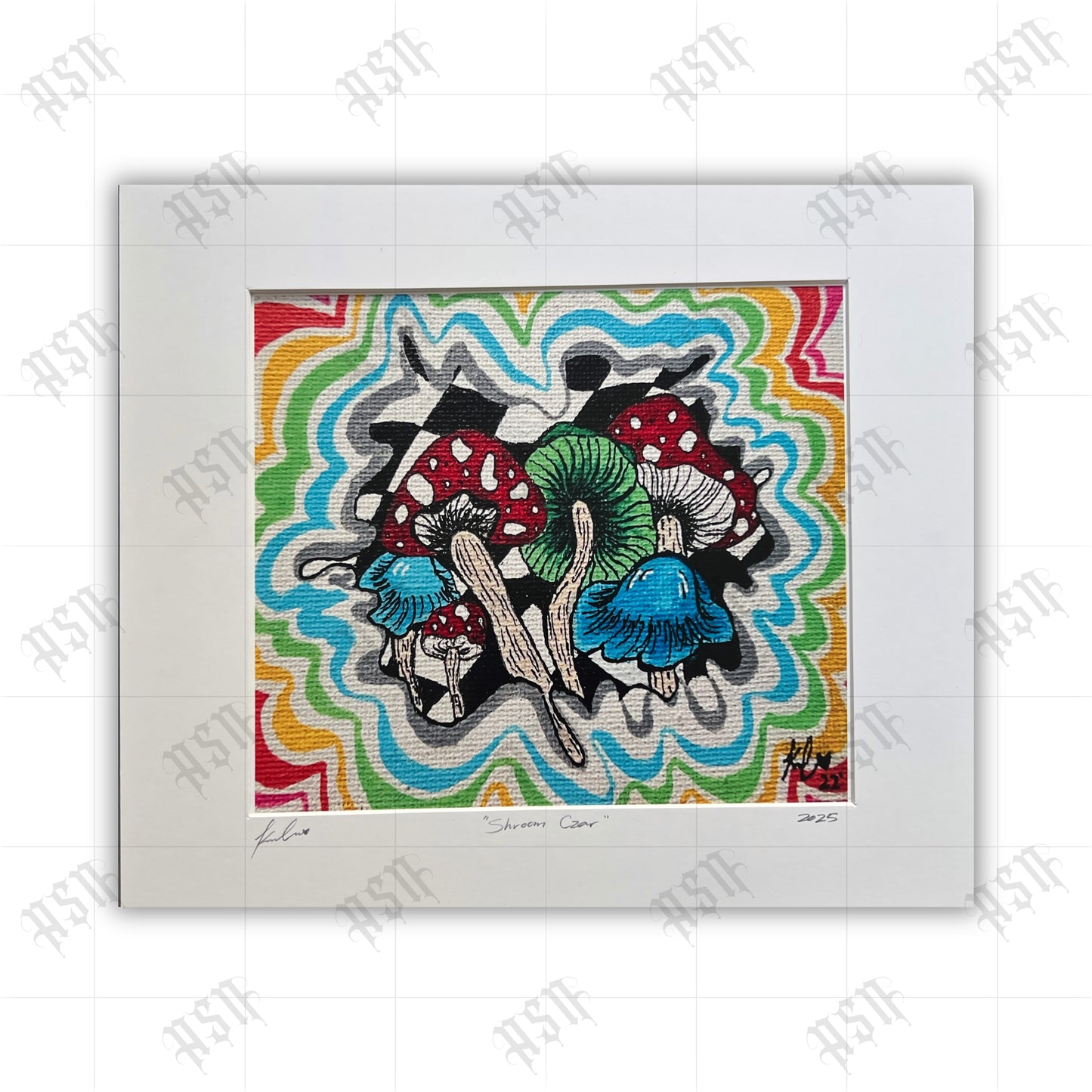Shroom Czar Art Print