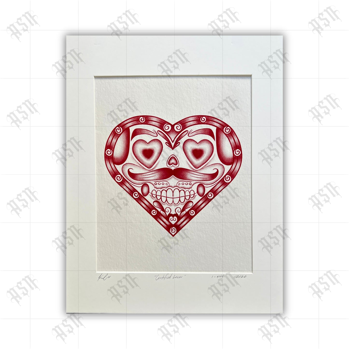 Certified Lover Art Print