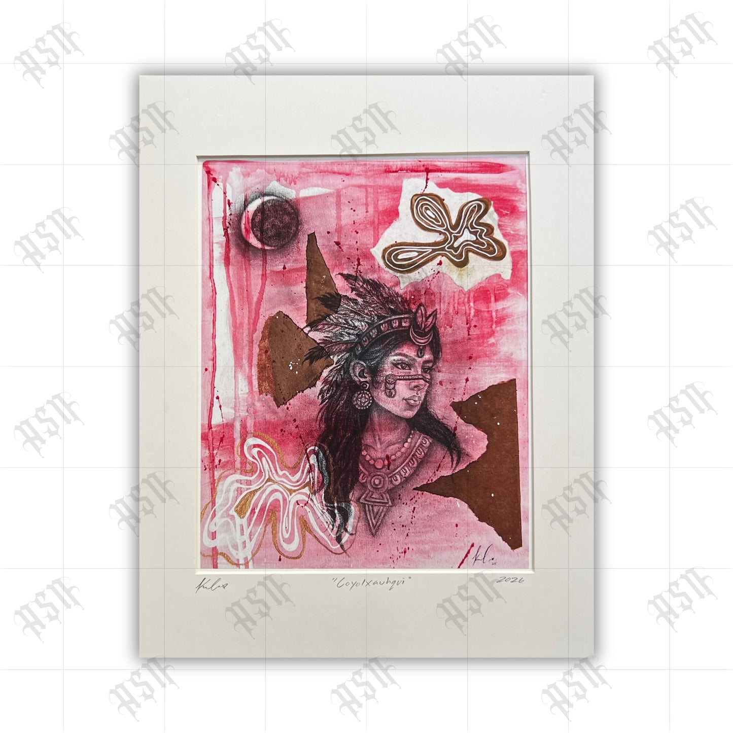 The Rise of Coyolxauhqui Art Print