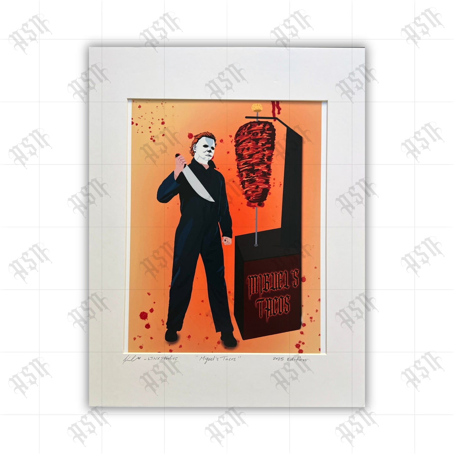 Miguel's Tacos Art Print