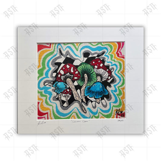 Shroom Czar Art Print