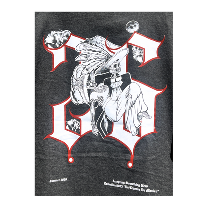 Dropped Shoulder "La Leyenda de Mexico" T-Shirt (Shadow)
