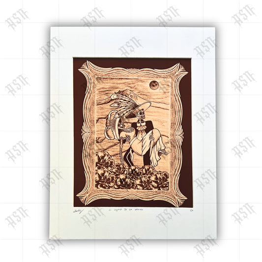 Leyenda de los Volcanes Art Print