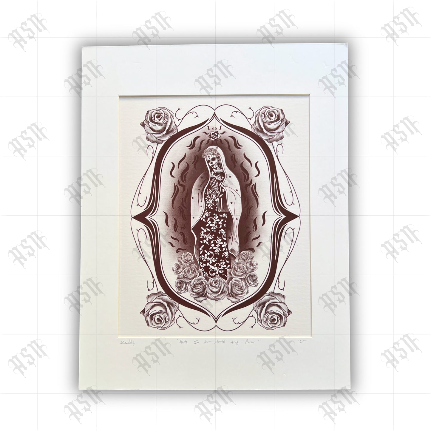 Hasta En La Muerte Hay Amor Art Print
