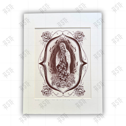 Hasta En La Muerte Hay Amor Art Print