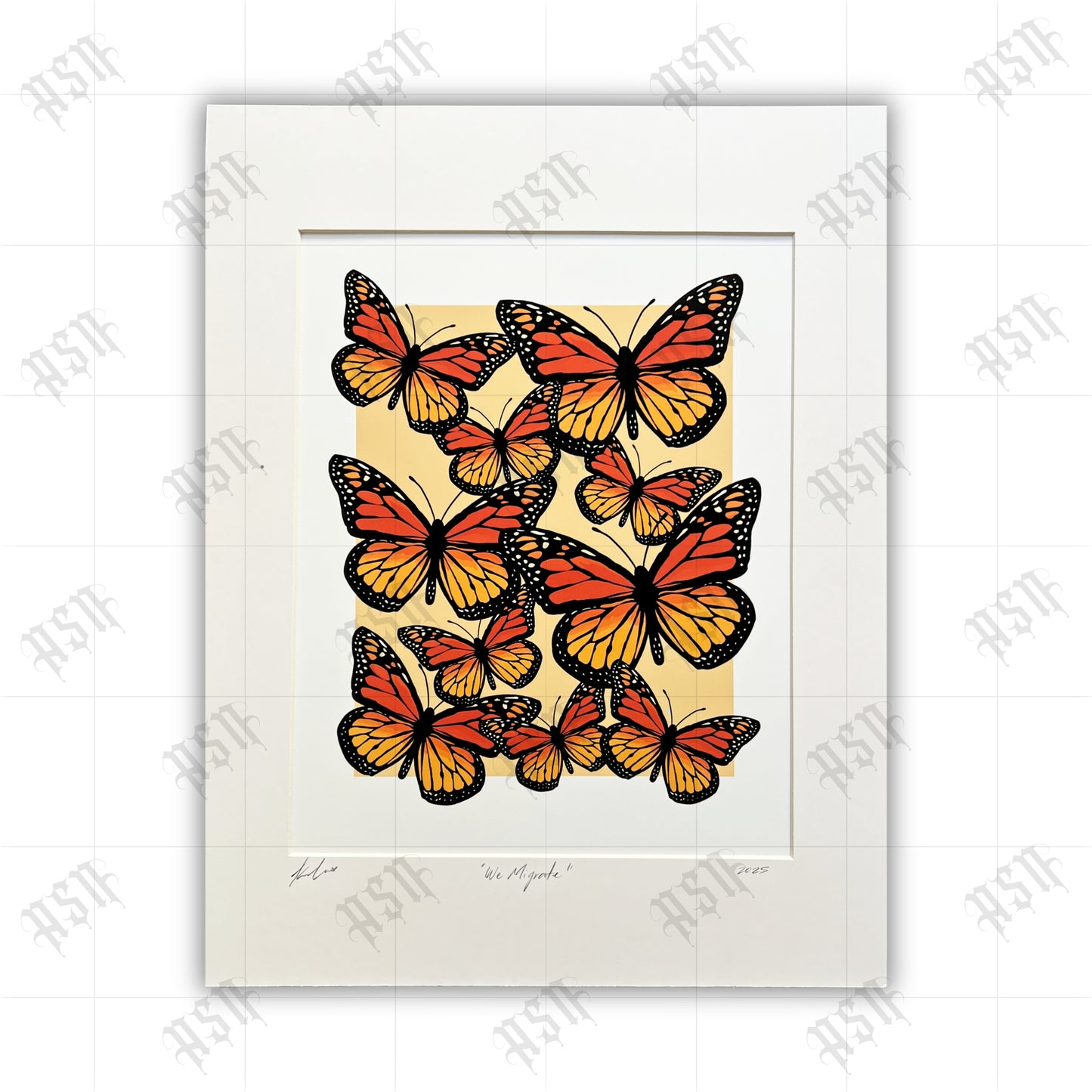 We Migrate Art Print
