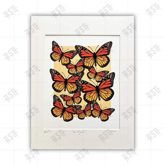 We Migrate Art Print